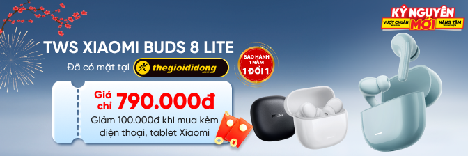 PK Tai nghe  Xiaomi Buds 8 Lite