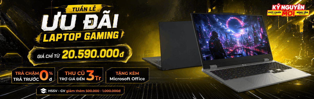 Tuần Lễ Ưu Đãi Laptop Gaming