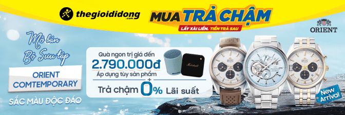 Mua Đồng Hồ Orient Chính Hãng Nhật Bản, Giá Tốt, Trả Góp 0%  - 11/2024