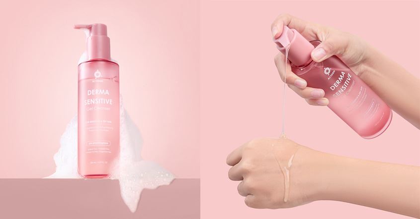 Gel rửa mặt Actidem Derma Sensitive