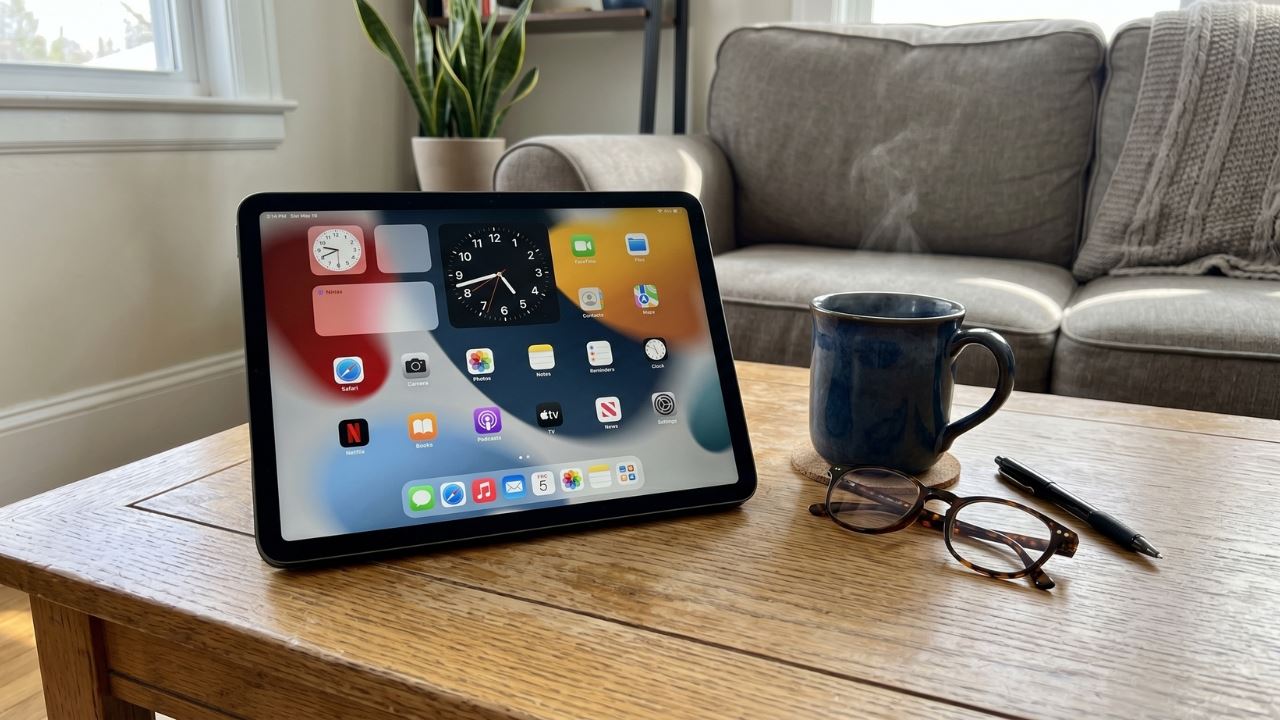 Giao diện làm việc đa nhiệm chia màn hình trên iPadOS