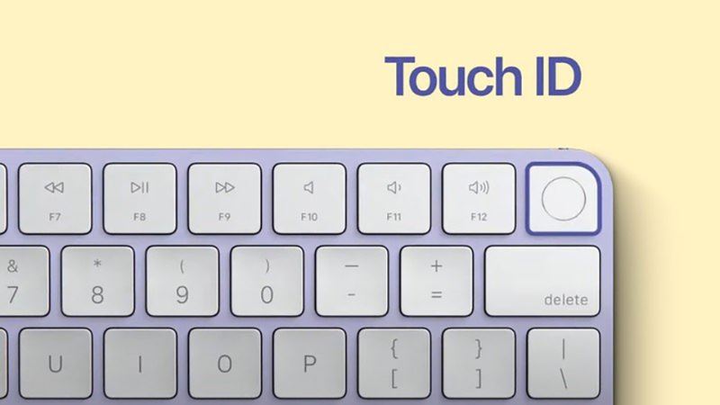 Magic Keyboard with Touch ID (Cho Mac M1 trở lên)