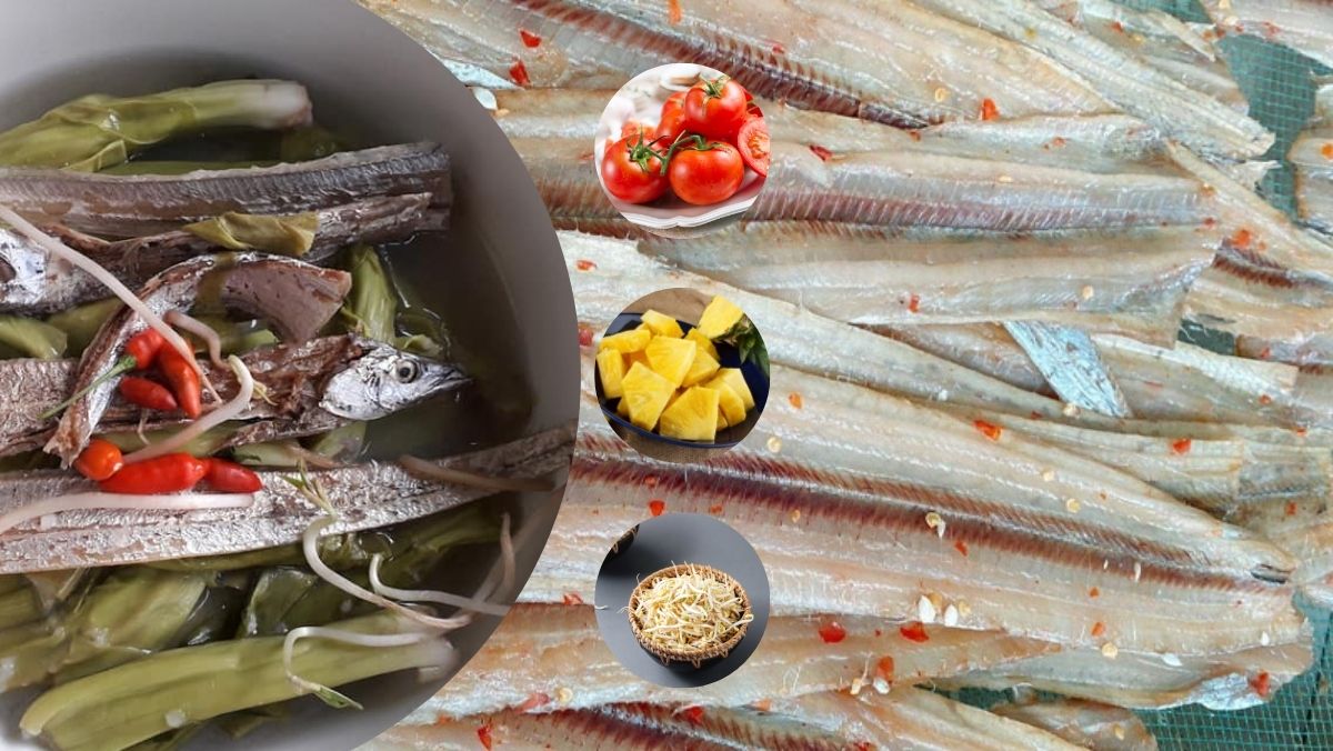 Nguyên liệu món ăn canh chua cá hố