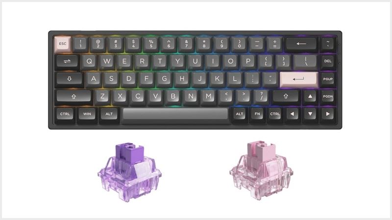 Bàn phím Akko sỡ hữu Switch độc quyền