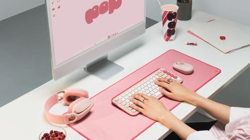 Bàn phím Logitech đem lại trải nghiệm gõ phím êm ái