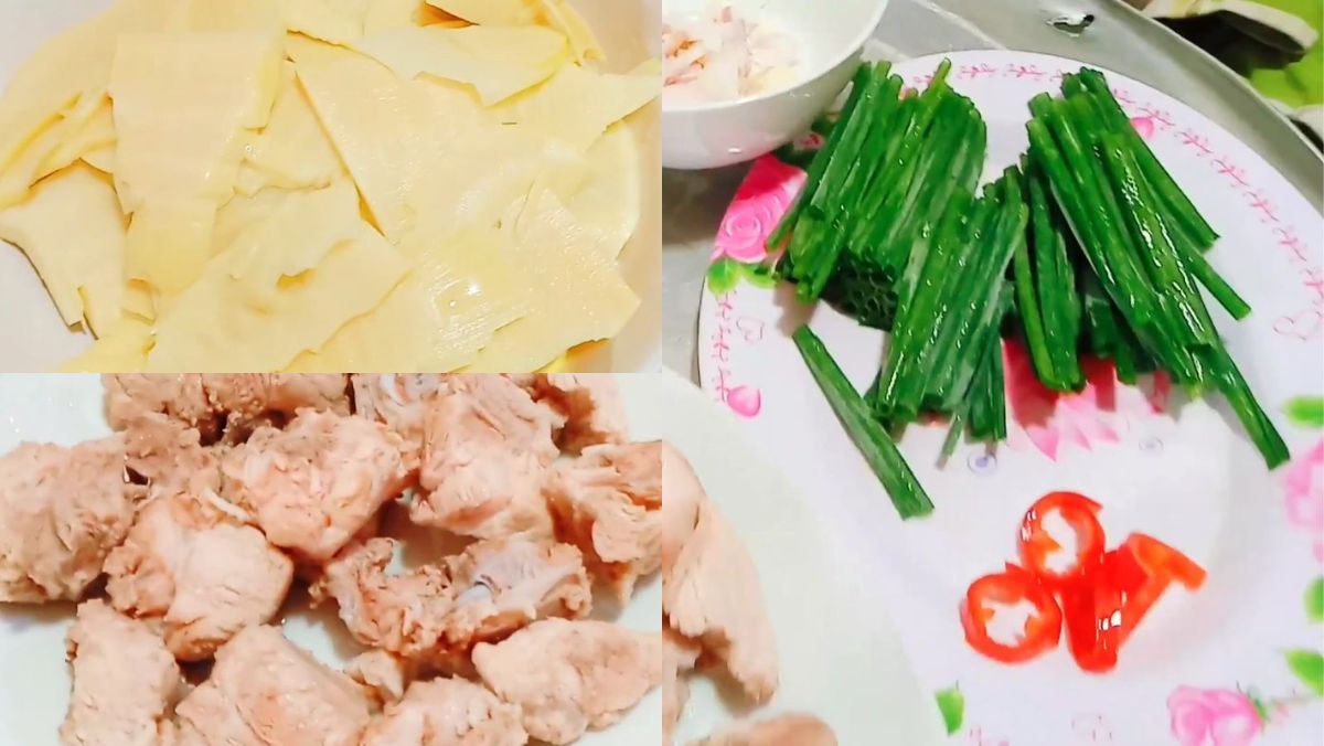 Nguyên liệu món ăn cách nấu canh măng sườn