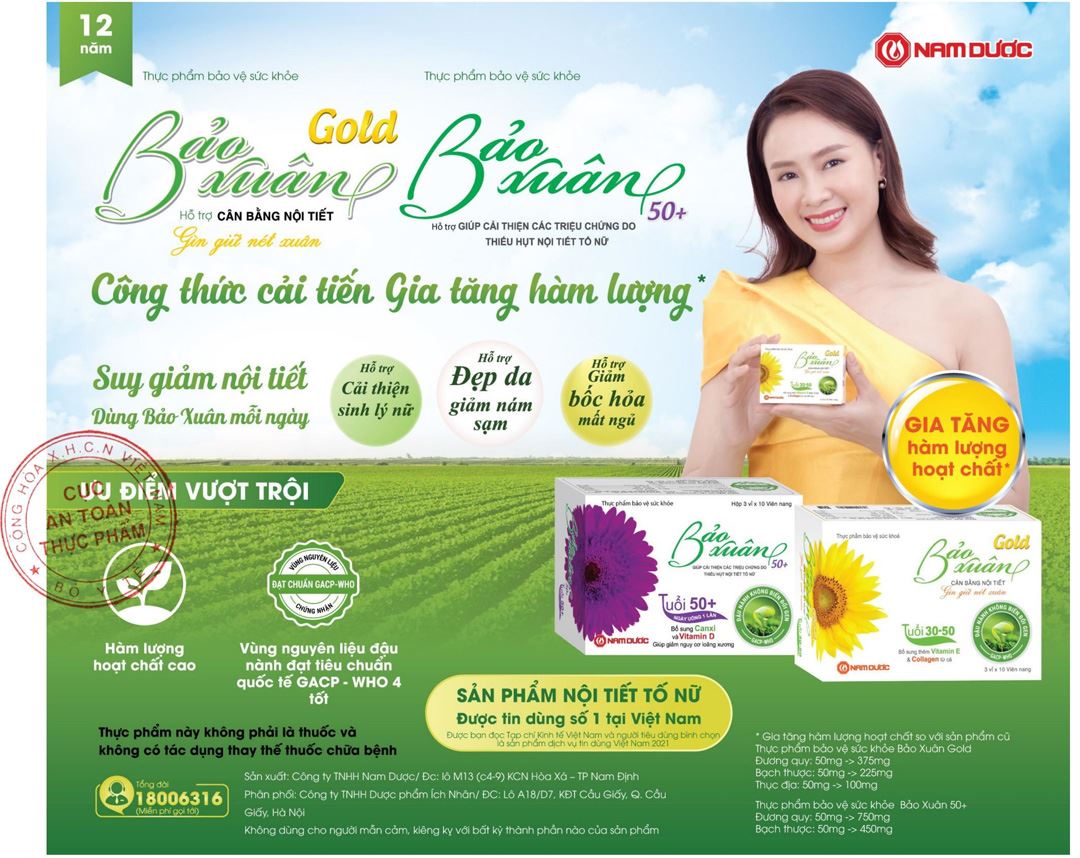 Bảo Xuân 50+ hộp 30 viên
