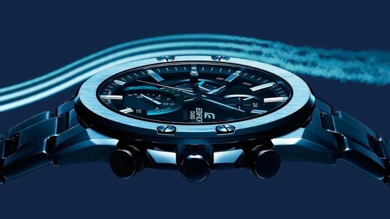 Casio Edifice có khả năng chống nước vượt trội tới 10ATM Casio Edifice chống nước 10ATM