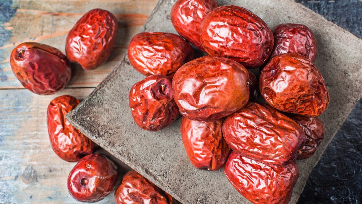 Nguyên liệu món ăn táo đỏ sấy giòn