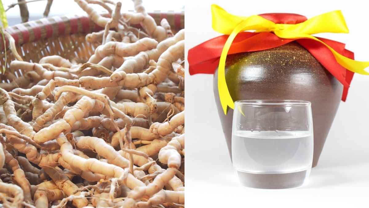 Nguyên liệu món ăn cách ngâm rượu ba kích