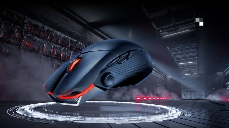 Chuột Asus có hiệu năng mạnh mẽ với cảm biến chính xác cao