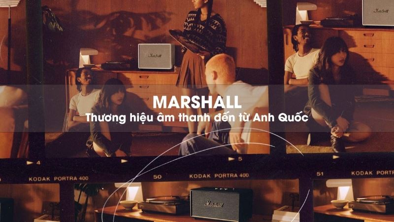 Loa Marshall là di sản thương hiệu huyền thoại từ Anh Quốc
