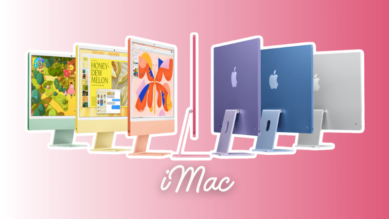 iMac - dòng máy tính All-in-One, kết hợp màn hình và phần cứng