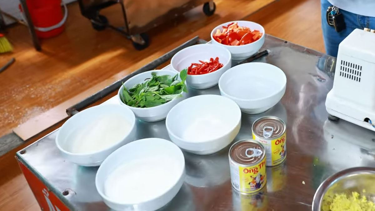 Nguyên liệu món ăn sốt chấm gà nướng