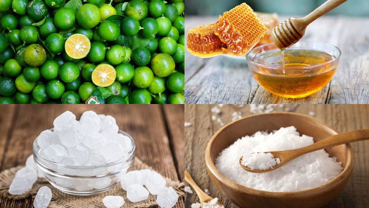 Nguyên liệu món ăn quất hấp mật ong