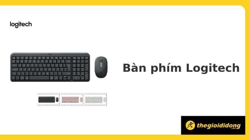 Mua bàn phím Logitech giá rẻ tại Thế Giới Di Động