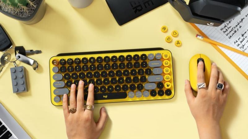 Bàn phím Logitech có chất liệu cao cấp, độ hoàn thiện tỉ mỉ