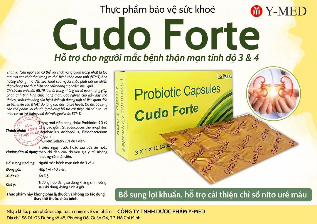 Cudo Fort hộp 30 viên