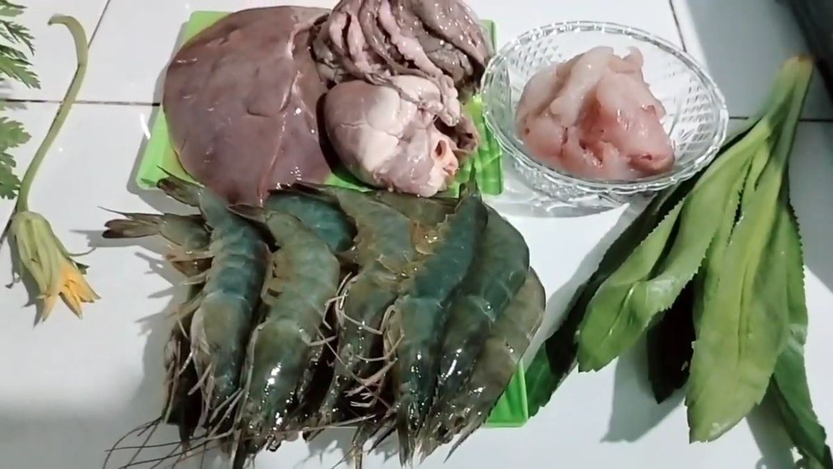 Nguyên liệu món ăn lẩu ngọt thập cẩm