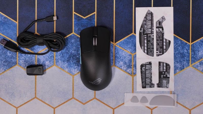 Chuột Asus có công nghệ kết nối đa dạng 