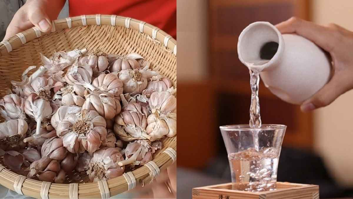 Nguyên liệu món ăn cách ngâm rượu tỏi