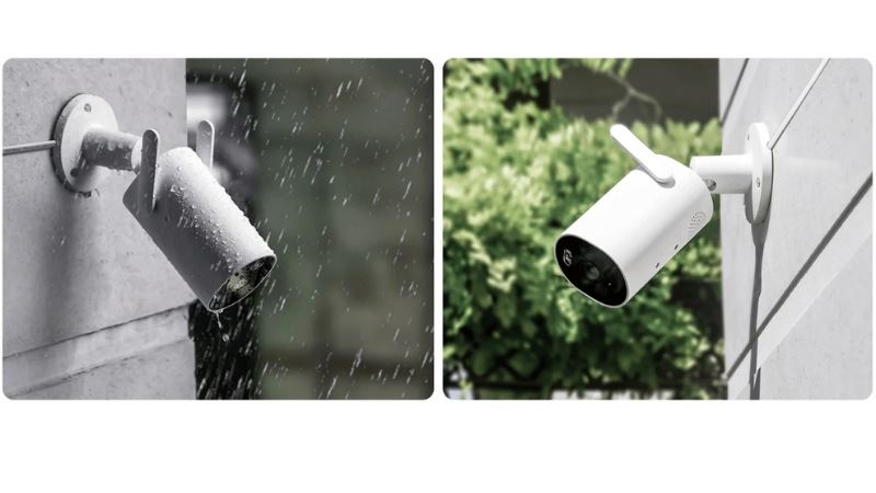 Camera Xiaomi ngoài trời có khả năng chống nước, chống bụi