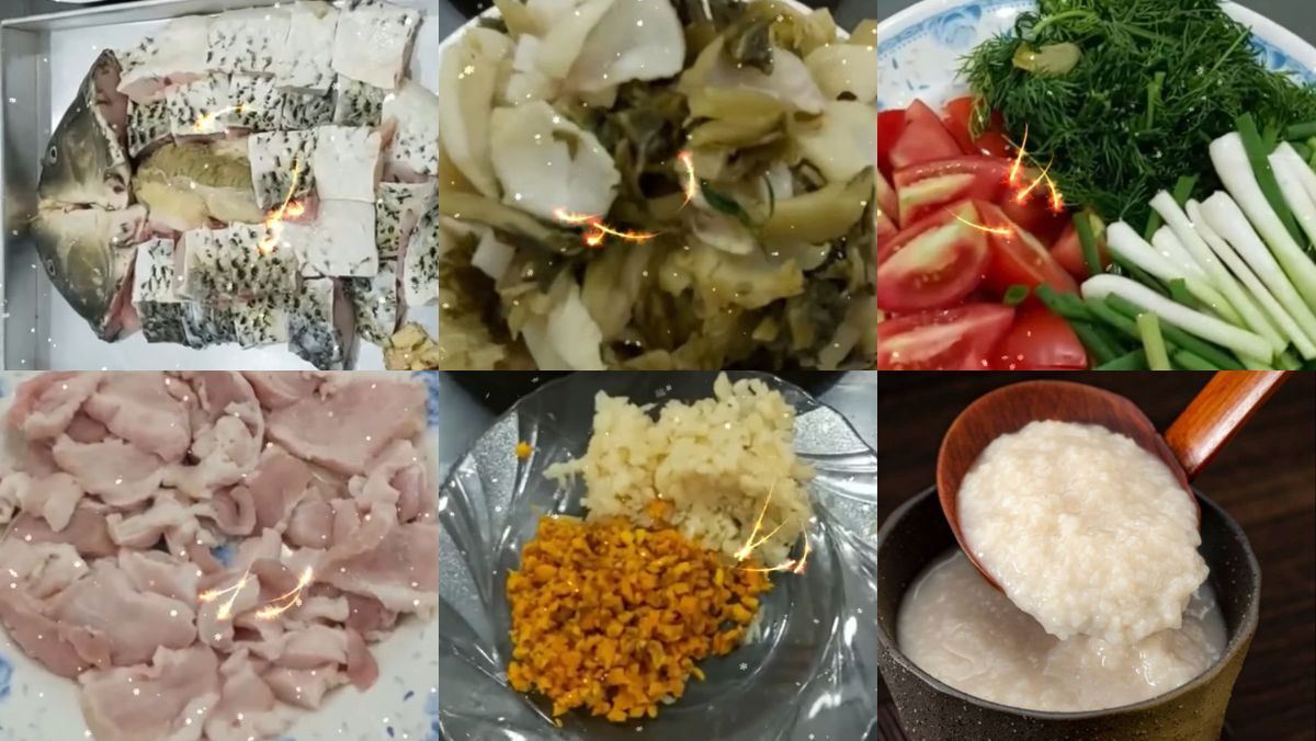 Nguyên liệu món ăn cách làm cá chép giòn om dưa