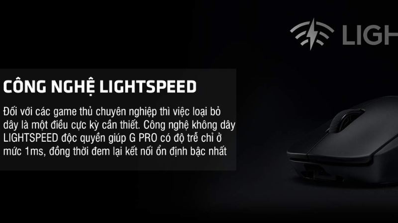 Chuột Logitech có kết nối linh hoạt, ổn định