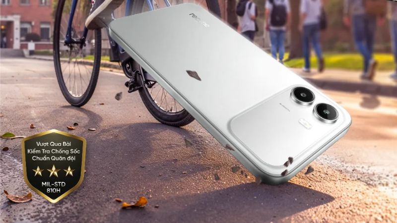 Realme C01 Rơi