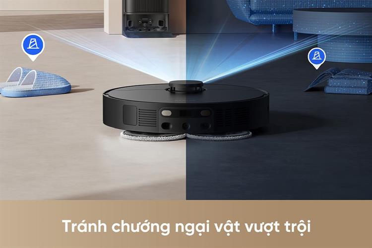 Robot hút bụi lau nhà Dreame D20 Ultra Đen Màu Đen
