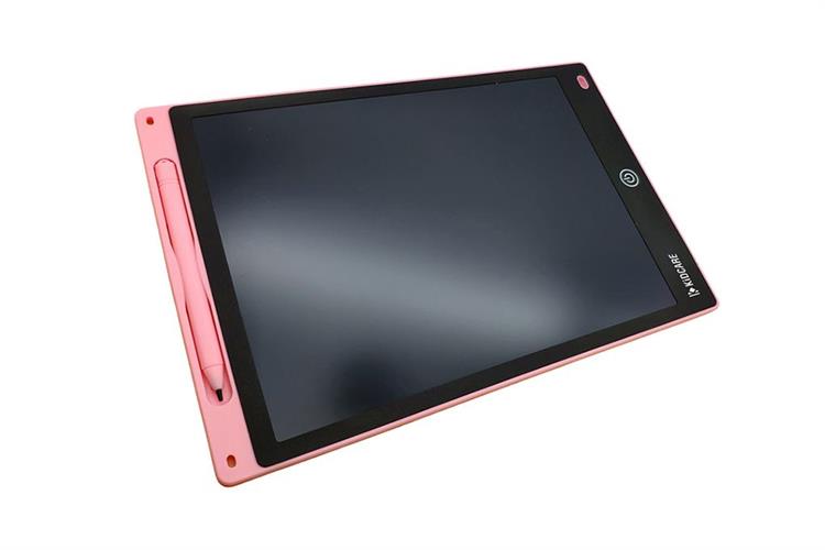 Bảng vẽ tự xoá đa sắc KidCare màn hình LCD 12 inch H12M Màu Hồng