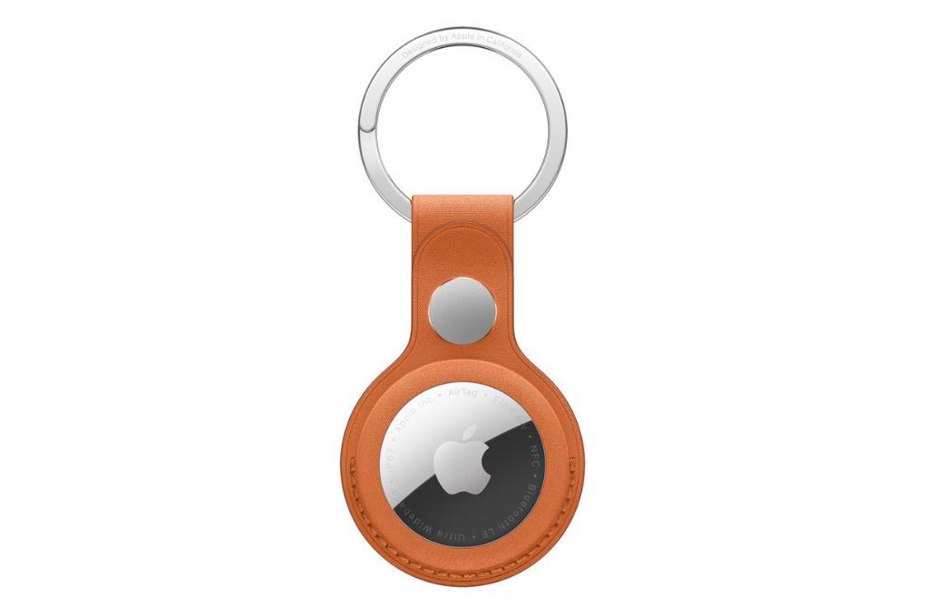 Móc khóa AirTag Vải tinh dệt Apple Cam Fox Màu Cam