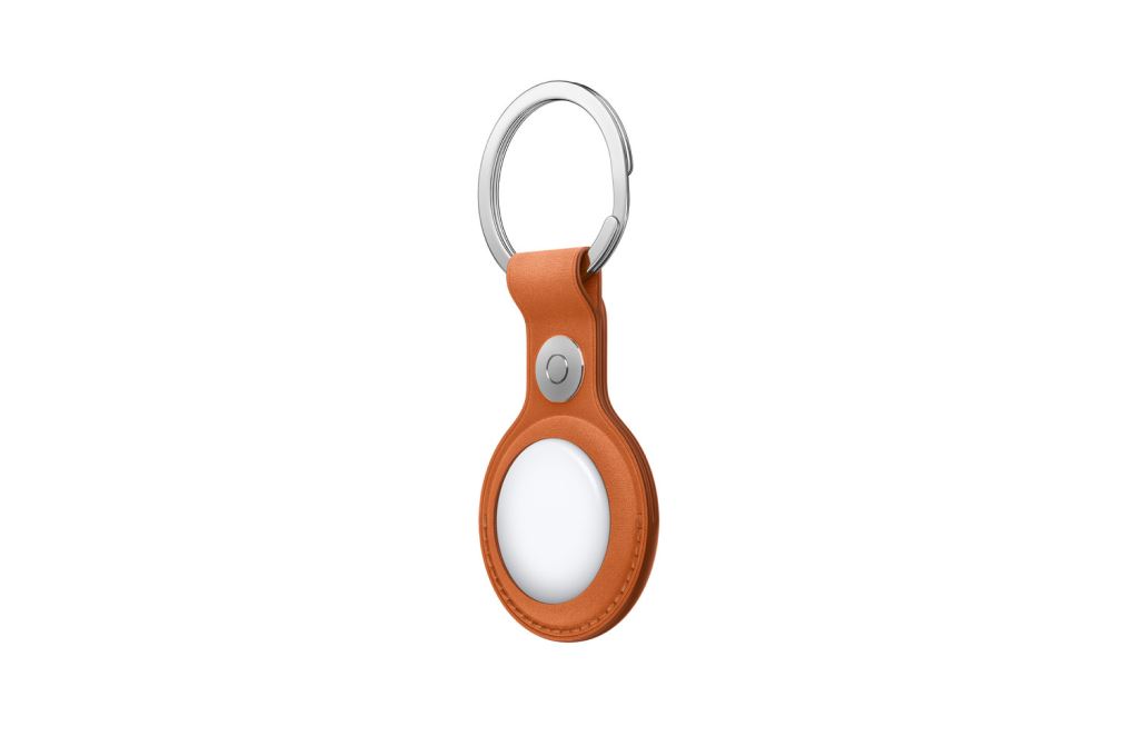 Móc khóa AirTag Vải tinh dệt Apple Cam Fox Màu Cam