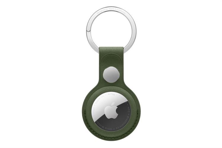 Vỏ bảo vệ AirTag Vải tinh dệt Apple Xanh Moss Màu Xanh rêu