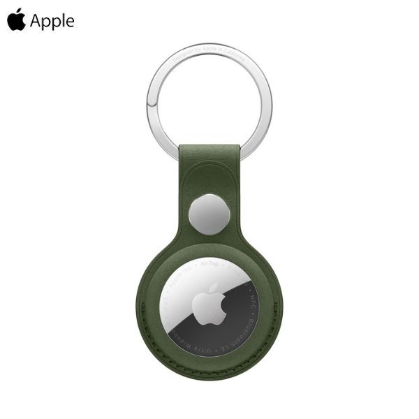 Vỏ bảo vệ AirTag Vải tinh dệt Apple Xanh Moss