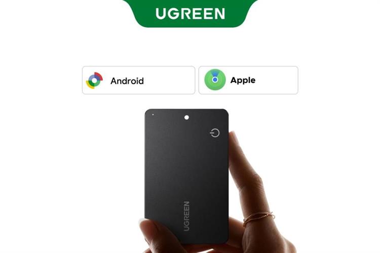 Thiết bị định vị thông minh Smart Finder Dual Slim Pro Ugreen CM915 75644 Màu Đen