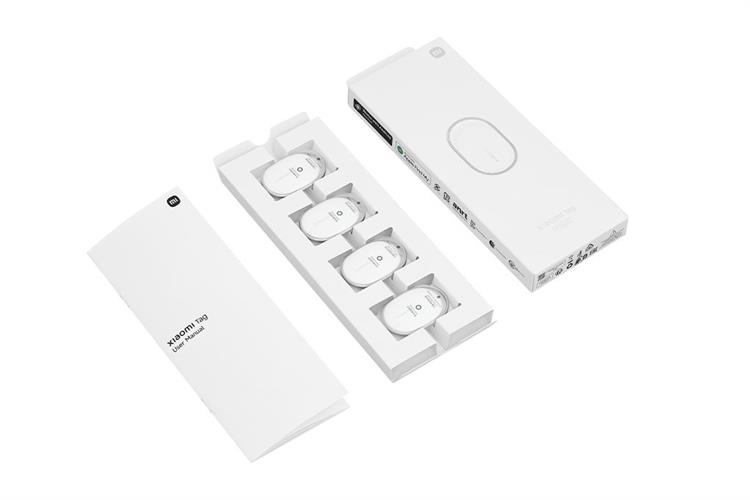 Thiết bị định vị thông minh Xiaomi Tag Dual 4 Pack BHR08SKGL Màu Trắng