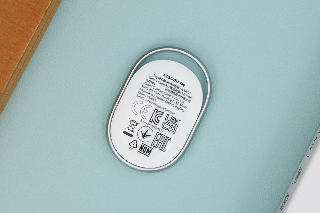 Thiết bị định vị thông minh Xiaomi Tag Dual 4 Pack BHR08SKGL Màu Trắng