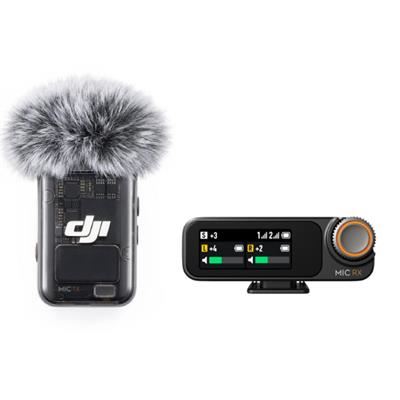 Thiết bị thu âm không dây DJI Mic 2 (1TX + 1RX) _ DMT02&DMR02