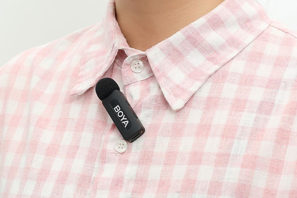 Micro không dây BOYA BY-V2 V2.0 Màu Đen