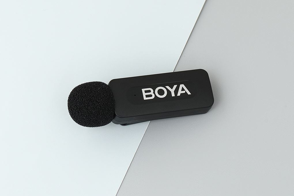 Micro không dây BOYA BY-V2 V2.0 Màu Đen