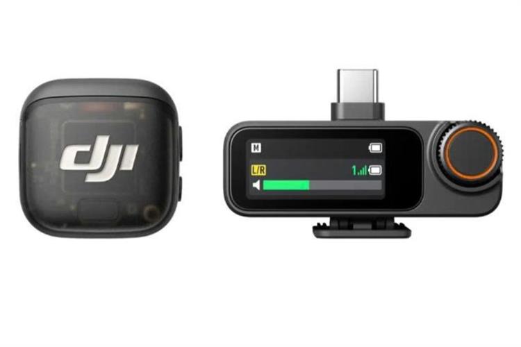 Thiết bị thu âm không dây DJI Mic 3 (1 TX + 1 RX)_DMT03&DMR03 Màu Đen