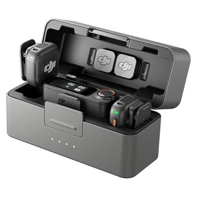 Thiết bị thu âm không dây DJI Mic 3 (2 TX + 1 RX + 1 Hộp sạc Mic)_DMT03&DMR03&DMC03