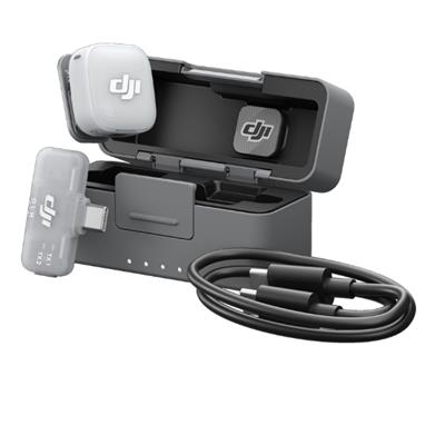 Thiết bị thu âm không dây DJI Mic Mini 2 (1 TX + 1 Mobile RX + 1 Hộp sạc Mic)_DMMT02&DMMR02&DMMCS2_1TX