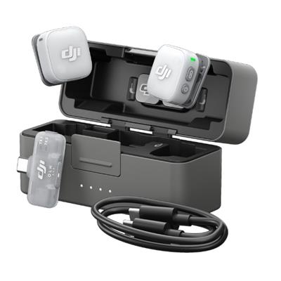 Thiết bị thu âm không dây DJI Mic Mini 2 (2 TX + 1 Mobile RX + 1 Hộp sạc Mic)
