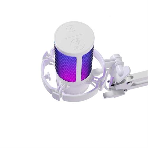 Bộ micro có dây Maono RGB DGM20S White (1 bộ thu + giá đỡ) Màu Trắng