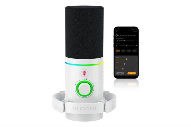 Micro có dây Maono RGB PD200X White (1 bộ thu) Màu Trắng