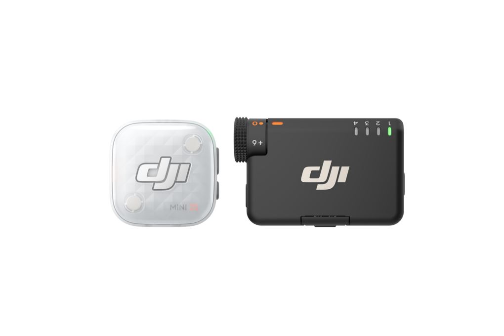 Thiết bị thu âm không dây DJI Mic Mini 2S (1 TX + 1 RX)_DMMT03&DMMR03 Màu Đen