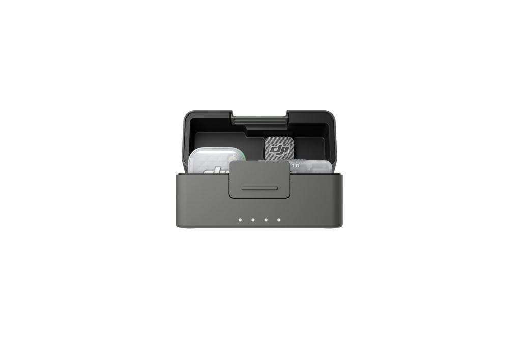 Thiết bị thu âm không dây DJI Mic Mini 2S (1 TX + 1 Mobile RX + Charging Case)_DMMT03&DMMR02&DMMCS2 Màu Đen