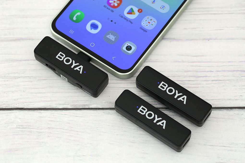Micro không dây BOYA LINK Màu Đen